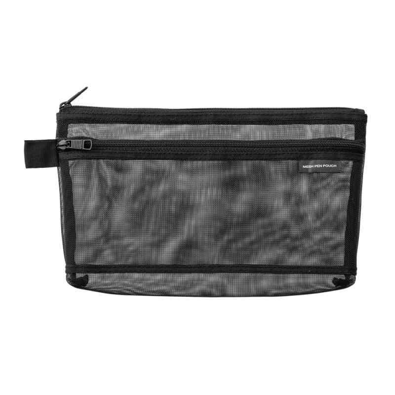 Rakuten - DESIGNPHIL ミドリ(MIDORI） ペンケース メッシュペンポーチ 黒A 41832006
