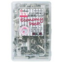 ミツヤ 目玉クリップ 豆 35個入り シルバー TY-41