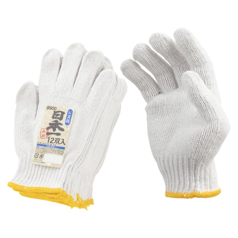 [ミタニ]軍手 日本一SC #TKB600 ホワイト