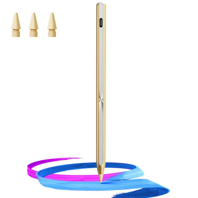 Hastraith スタイラスペン iPad (2018-2025)-13分の高速充電、傾き感度と手のひらリジェクション