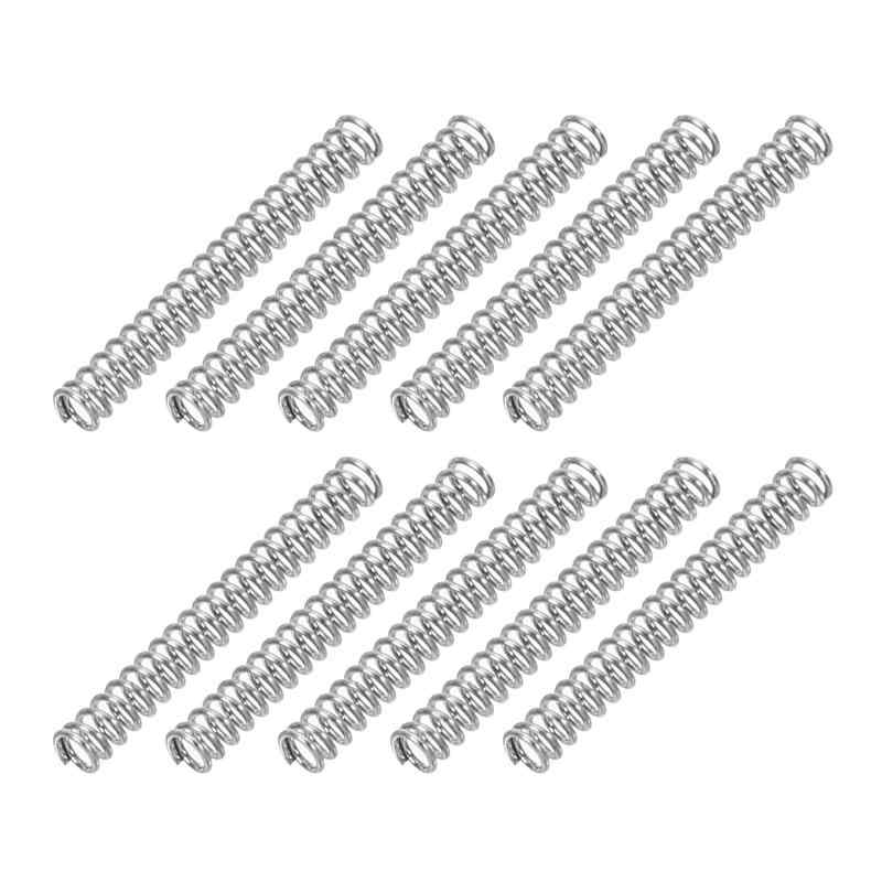 乐天商城 - PATIKIL 圧縮ばね 0.3x2x15 mm スプリング 押しバネ 304ステンレス鋼 機械延長小バネ 工具 DIYプロジェクト 修理用 10個