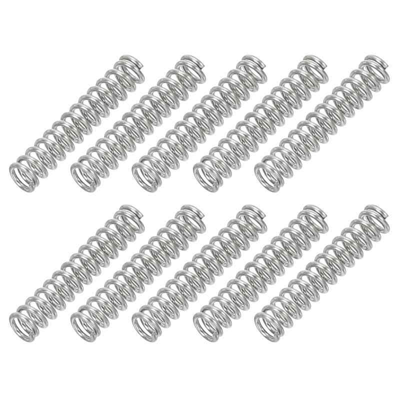 樂天商城 - PATIKIL 圧縮ばね 0.5x3x15 mm スプリング 押しバネ 304ステンレス鋼 機械延長小バネ 工具 DIYプロジェクト 修理用 10個