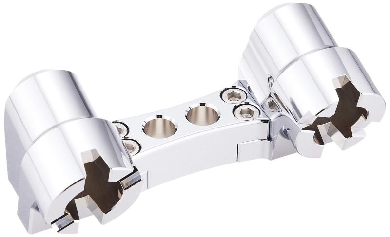 SHIFT UP (シフトアップ) ビレットハンドルブラケット [メッキ] 205030