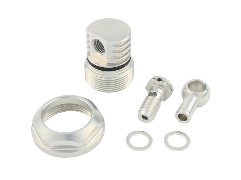 乐天商城 - SHIFT UP (シフトアップ) ブリーザータペットキャップ M10/P1.25取出しバンジョー付 [シルバー] 205004-03
