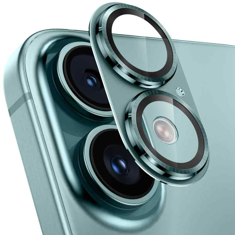 樂天商城 - カメラフイルム iPhone16/16 Plus/17/Air用 カメラ保護 全面保護 9H強化ガラス アルミ合金 アイフォン16/16plus/17/Air レンズカバー 耐衝撃 露出オーバー防止 黒縁取り 超高透過率 プロテクター