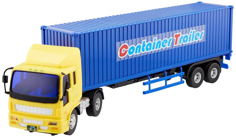 トイコー(Toyco) 建設車両のおもちゃ コンテナトレーラー<b>対象年齢 :</b>3才以上素材: プラスチックパッケージ重量: 0.69 kg対象性別: unisex