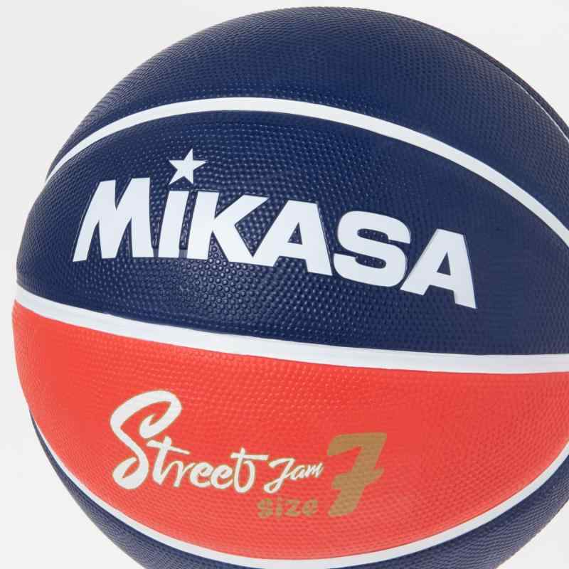 ミカサ(MIKASA)バスケットボール7号 ゴム ネイビー/レッド/ホワイト BB702B-NBRW-E...