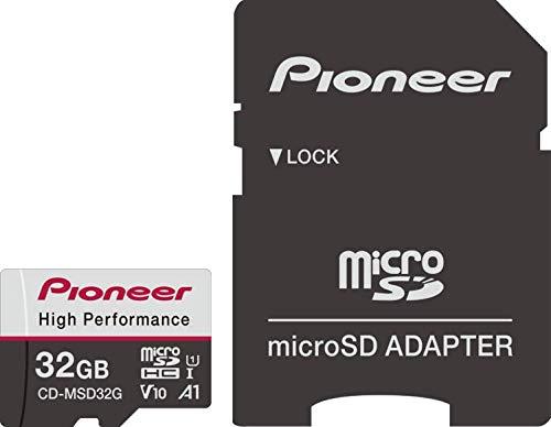 Pioneer microSDカード CD-MSD32G SDHC 32GB CLASS10 U1 V10 A1 高耐久 カロッツェリア