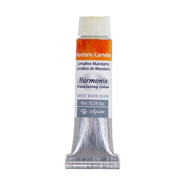 樂天商城 - クサカベ(KUSAKABE) 透明水彩絵具 ハルモニア マンダリンカーネリアン 10ml(4号)