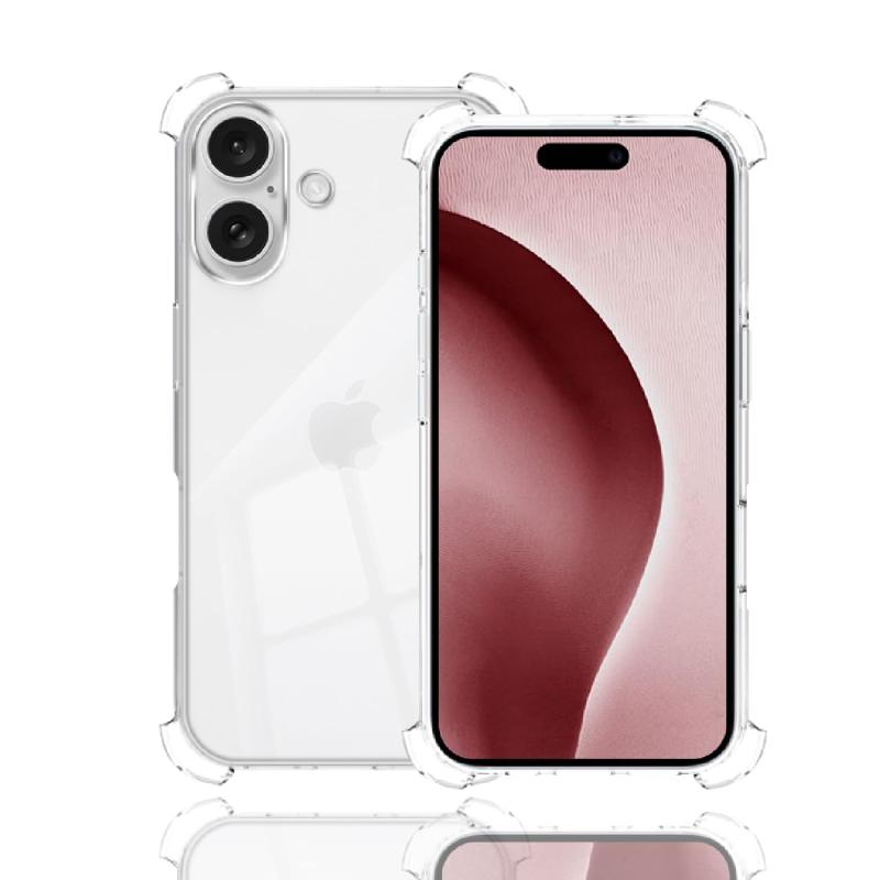 樂天商城 - Wekrsu 対応 iPhone 16 ケース 柔軟 TPU カバー 全透明 散熱加工 黄変しにくい アイフォン16ケース [ 全面保護カバー 耐衝撃 落下防止 すり傷防止 薄型 軽量 携帯便利 ] あいほん16 ケースWK-T-IP16