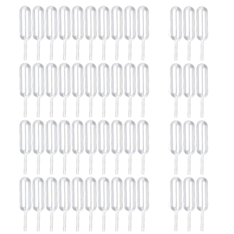 乐天商城 - サムコス スポイト 4ml ピペット 100本 使い捨て ポリスポイト プラスチック製 料理用 自由研究用 精油小分け用 科学実験用 （円筒形）