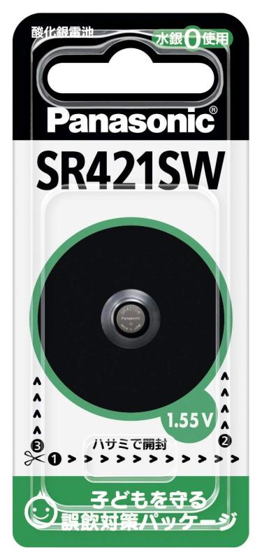 Rakuten - パナソニック 酸化銀電池 1.55V 1個入 SR-421SW