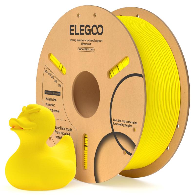 Rakuten - ELEGOO シルク PLAフィラメント 1.75mm 3Dプリンター用フィラメント 寸法精度±0.02mm ほとんどのFDMプリンターに対応 (1KG/スプール 2.2 lbs) シルクシルバーグレー