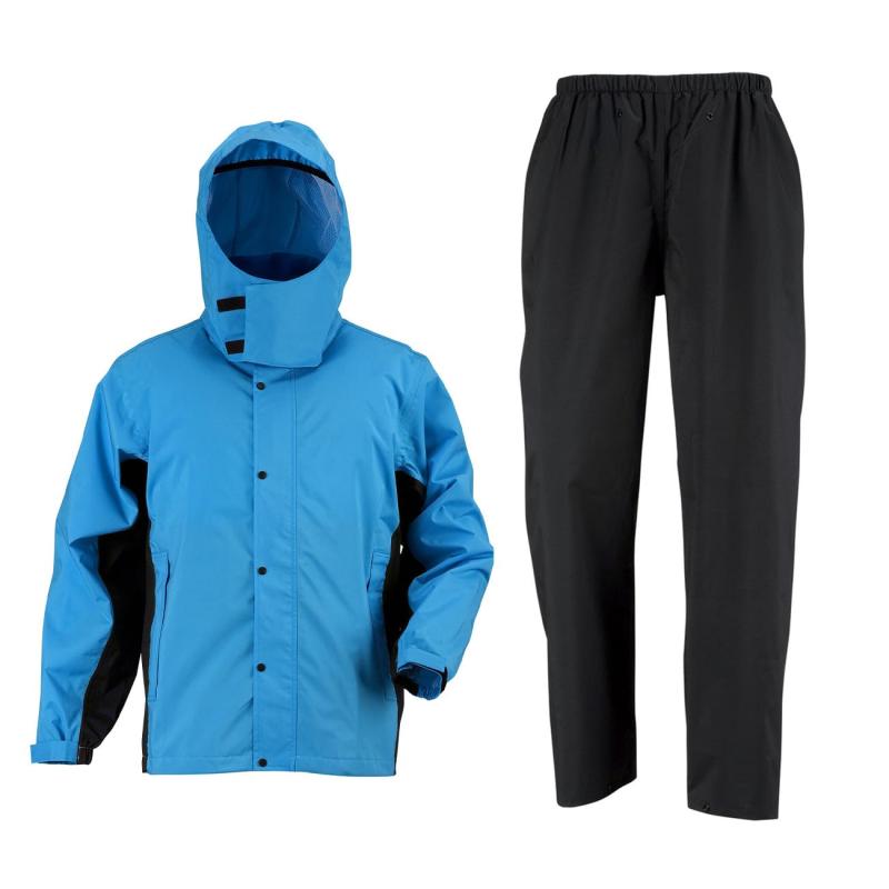レインウェア 上下セット 防水 透湿 総裏メッシュ レインスーツエボリューション 7521