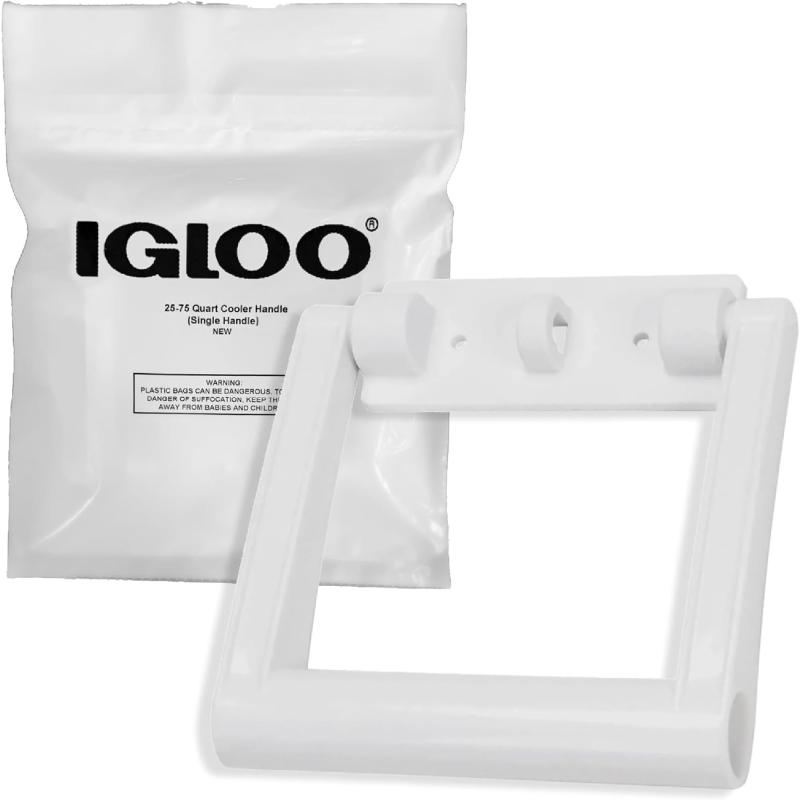 Rakuten - Igloo 21023 25-72クォート クーラーハンドルとブラケット(ホワイト、1個)