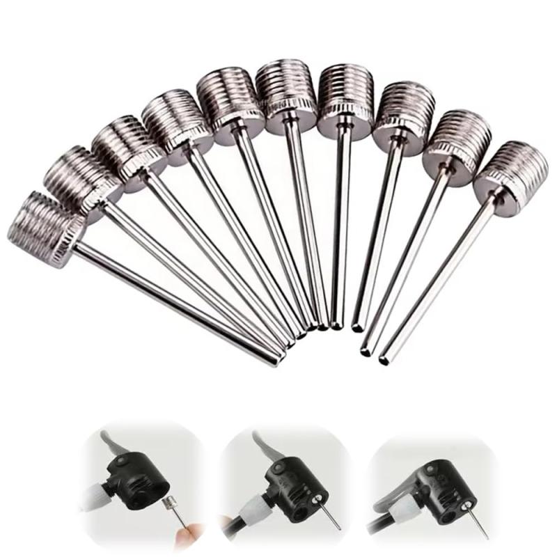 WIOOYIUU ステンレス製空気注入針ボール用空気注入針バスケットボール用空気注入針サッカーボール用空気注入針バレーボール用空気注入針風船用空気注入針空気注入アダプター空気注入アク