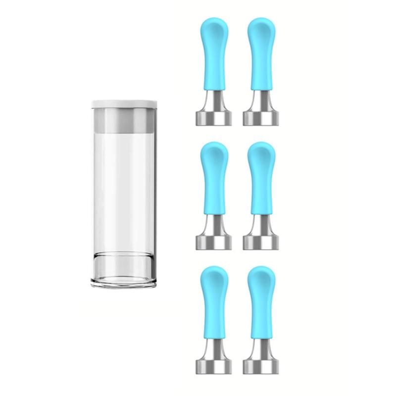 耳掻き パーツ 耳掃除 耳スプーン イヤースプーン 耳スコープの先端 交換部品(透明) 6個