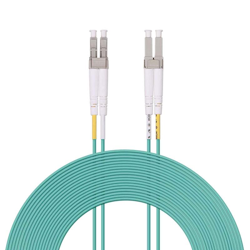 乐天商城 - 10Gtek OM3 マルチモード デュプレックス LC/LC 10Gb 40Gb 光ファイバーケーブル 50/125μm 15m