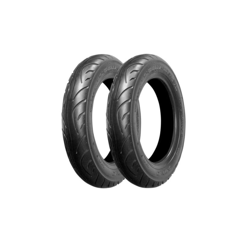 Rakuten - バイクパーツセンター(Bike Parts Center) バイクタイヤ 3.00-10 4PR T/L 2本セット 前後セット チューブレス 790102