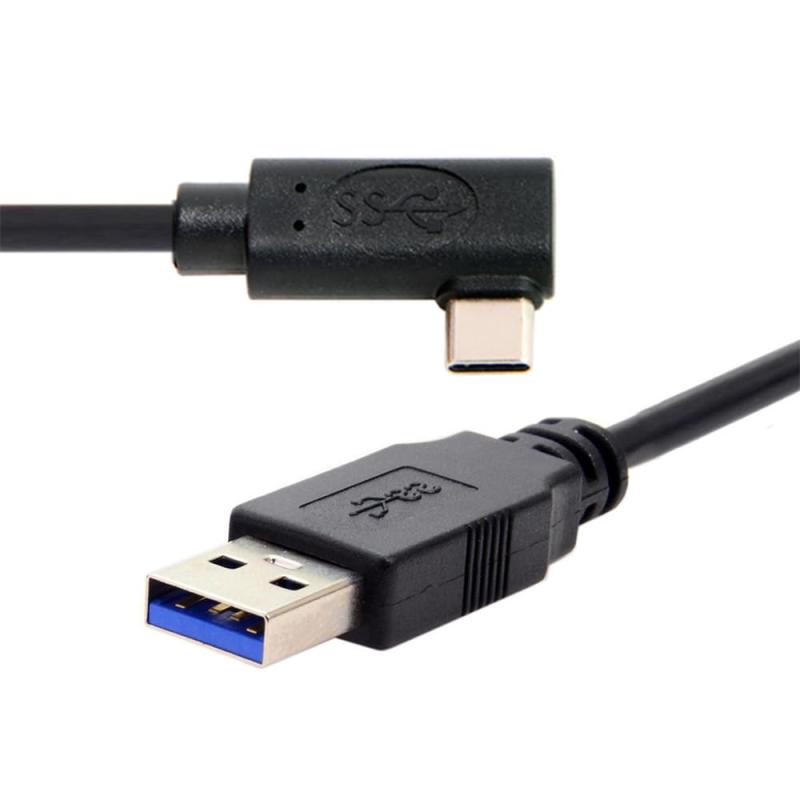 USB 3.1 Type-C 左向きタイプから標準USB3.0データケーブルに適合 1.2M に適合 Oculus Link VR