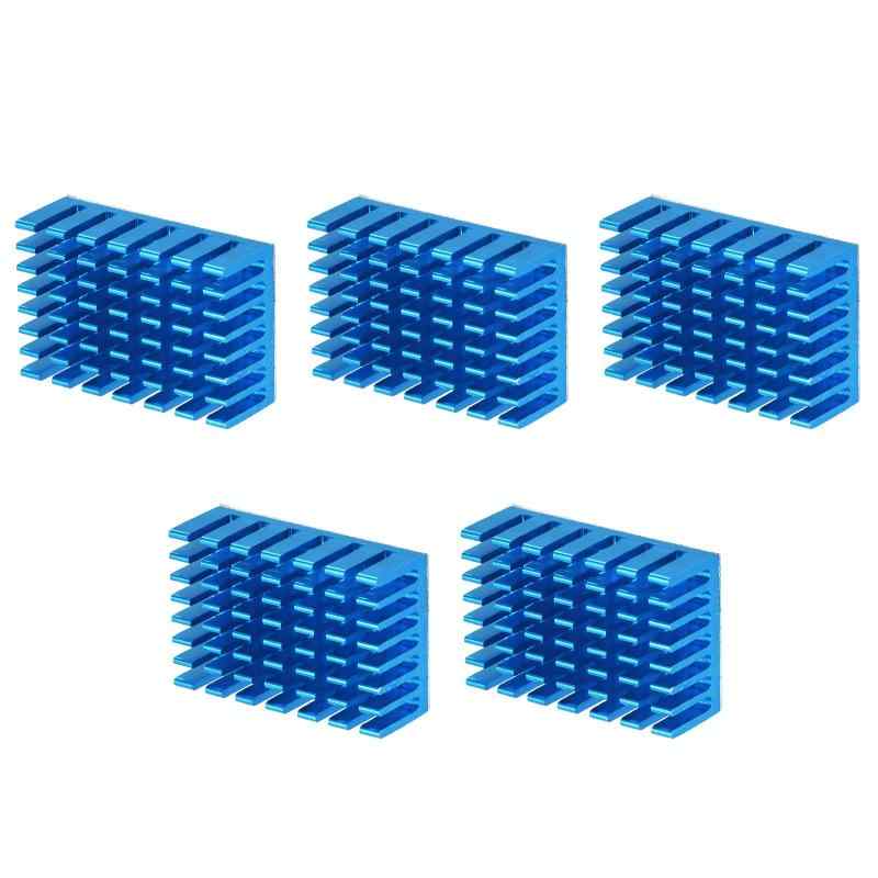 DMiotech 5個 30x20x10 mm アルミニウム合金 ラジエーター 電子クーラーラジエーター MOSとICチップ用