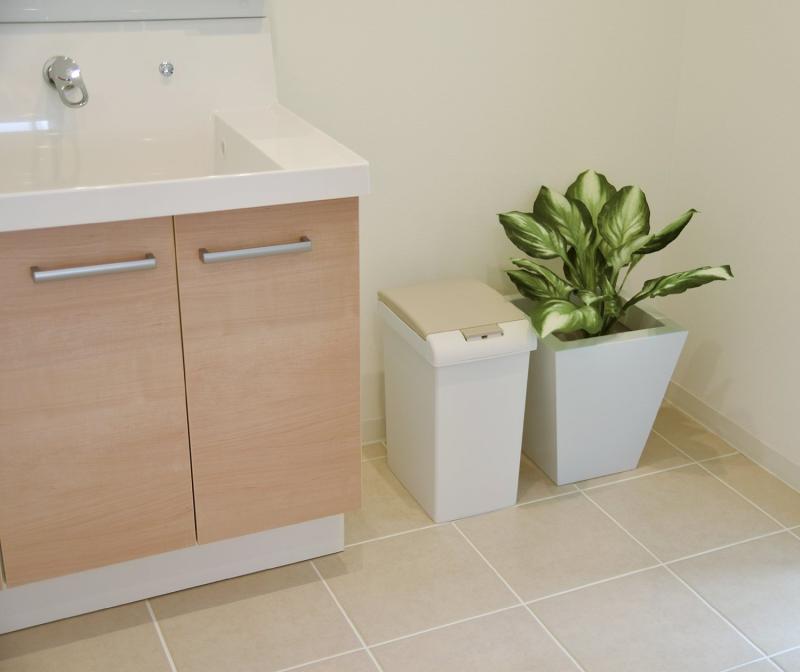 サンコープラスチック(SankoPlastic) ゴミ箱 パッキンプッシュペール 20L ライトベージュ [3]