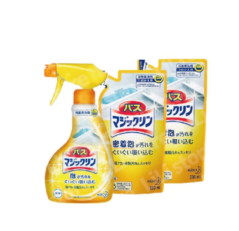 Rakuten - 【まとめ買い】花王 バスマジックリン 本体 1個 詰め替え 2個セット