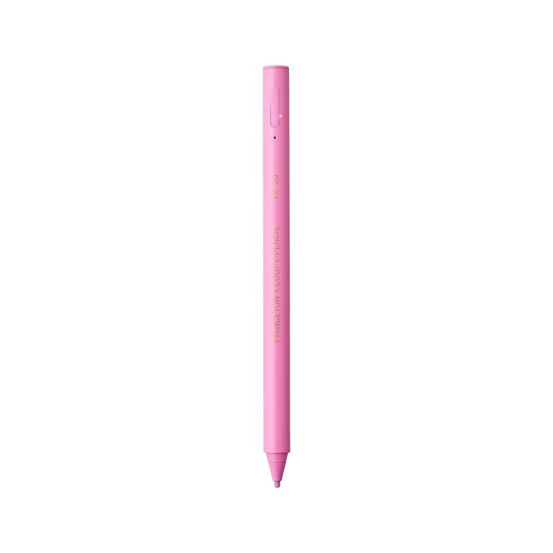 プリンストン ACTIVE STYLUS タッチペン (汎用-iPad用モード切替機能搭載/ペン先2mm/充電式/ペン先交換) ももいろ PSA-TPRCP-PK