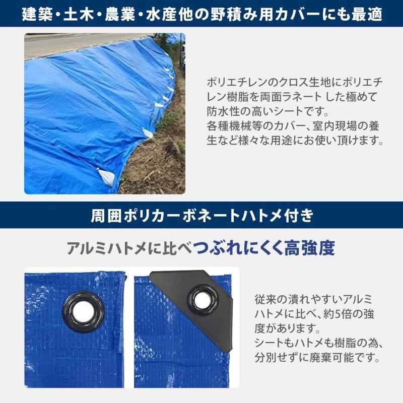 モリリン ブルーシート レジャーシート イメー...の紹介画像3