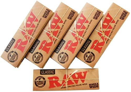 RAW　ロー 手巻き用クラシックローリングペーパーシングル70mm シャグ 喫煙具