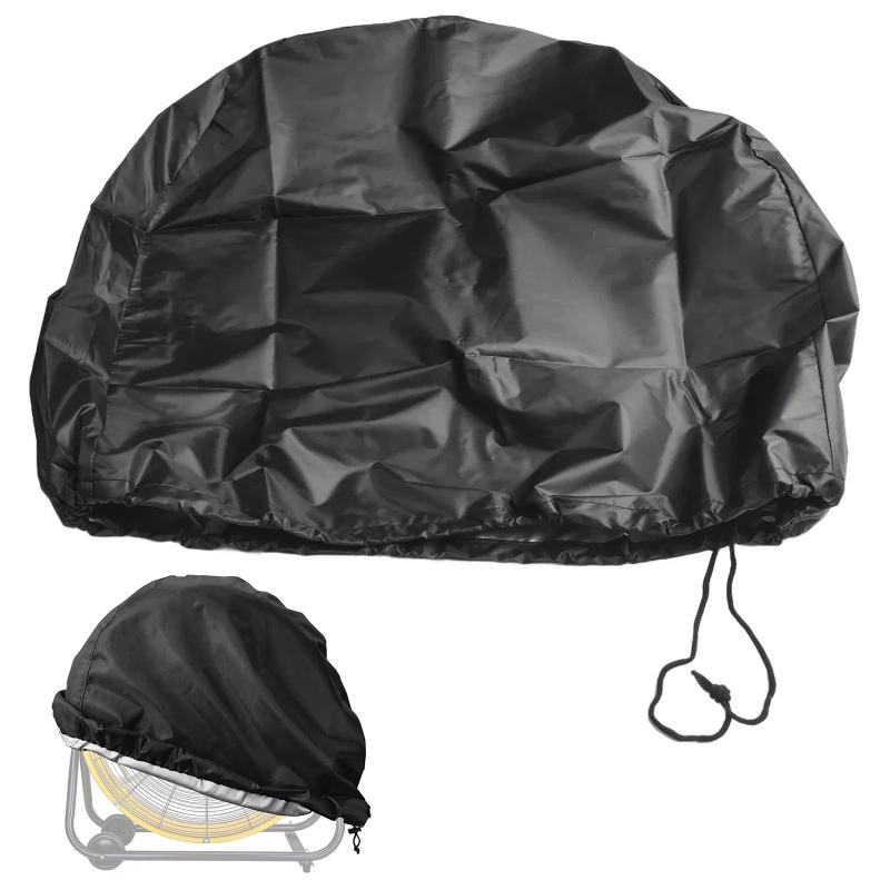 yowodana 扇風機カバー 工業用 工業用扇風機カバー 工場扇 収納 直径45～60cm 防水 撥水 防塵 大型 業務用 工場扇風機 据え置き 置き型 扇風機保存袋 汚れ防止 簡単取付 収納 保管