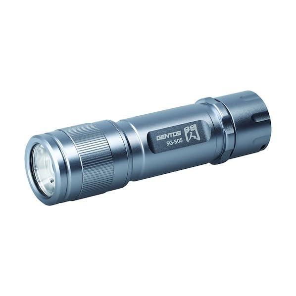 GENTOS ジェントス LEDフラッシュライト 閃 SG－505 LED 単4乾電池×2