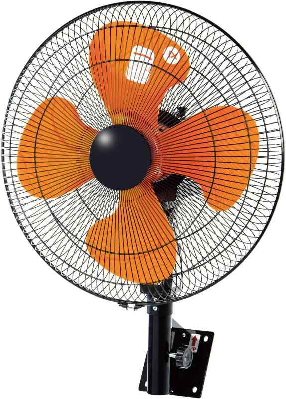 【】ナカトミ 45cm 業務用扇風機(工業扇) 壁掛け型 スピンナー式(羽根簡単取付) 3段階風量 左右首振 上..