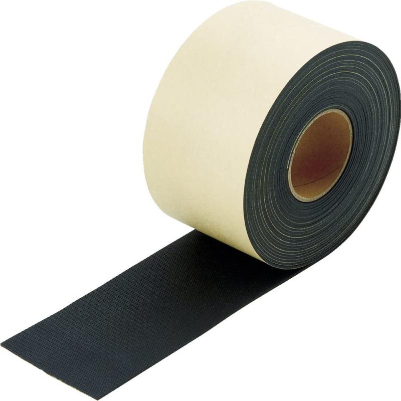 【ケース販売】TRUSCO(トラスコ) ゴム製すべり止めテープ 50mmX5M巻 G10-505×88巻 ブラック