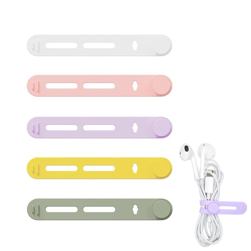 ケーブルバンド ケーブル まとめる シリコン