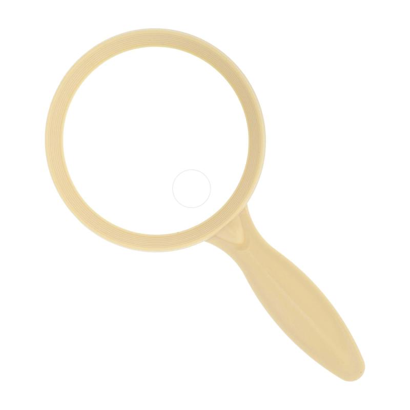 GLIDESMOOTH 拡大鏡 手持ちルーペ 3倍拡大 見やすい 携帯便利 シンプル 地図 雑誌 新聞 読書用 自然探索 趣味 観察用 高齢者 子ども用