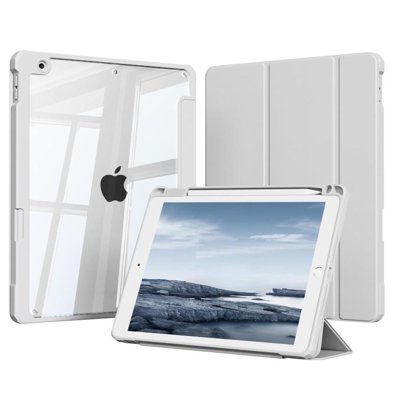 SQQSOOZ iPad 9/8/7世代 透明 ケース 軽量-（14073）