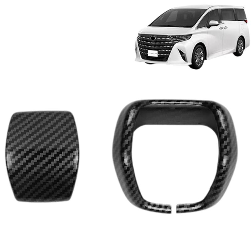 DodoxDIY 適用 新型アルファード40系 ヴェルファイア 40系 アクセサリー カスタムパーツ シフトノブカバー 内装 車種専用グッズ(2.0)
