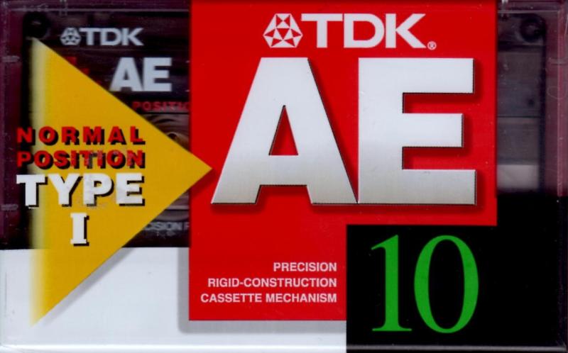 TDK カセットテープ AE 10分 ノーマル/TYPEI(2.0)