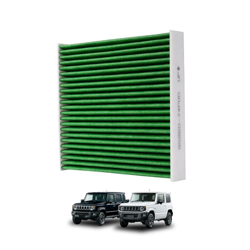 Kotesoto スズキ ジムニー JB64/JB74用 エアコンフィルター DCC7010 カーエアコン用フィルター ジムニー カーエアコンフィルター Jimny jb64/JB74 車用エアコンフィルター PM2.5除去 花粉除去 特殊5層構