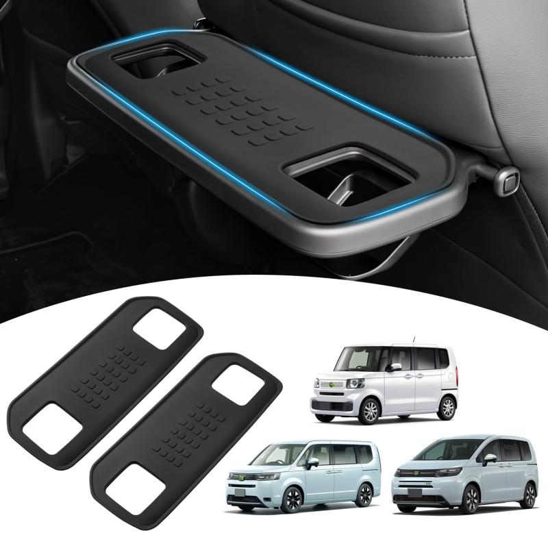 Rakuten - Mozan ホンダ ステップワゴン RP系 ホンダ N-BOX カスタム JOY JF5/6 JF3/4 フリード GT系 GB系 シートバックテーブルマット パーソナルテーブルマット 保護カバー 滑り止め 汚れ防止 傷防止 凹凸加工