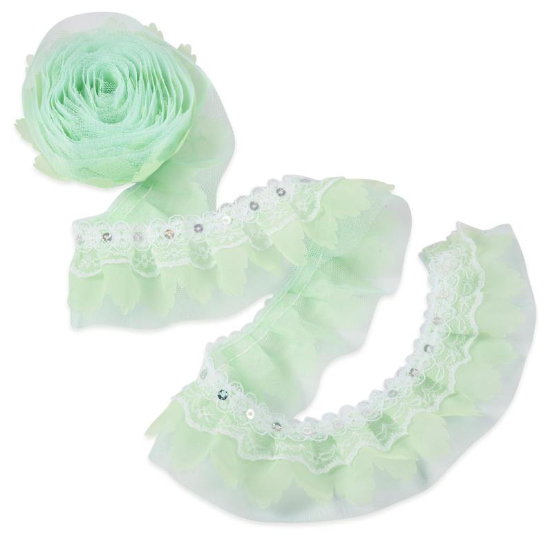 Beadthoven �����졼�� ���塼�� �졼�� �ץ꡼�� ��ܥ� ��50mm*2m/������ �ե��졼���ȥ�� ����졼�� �ȷ� �졼��...