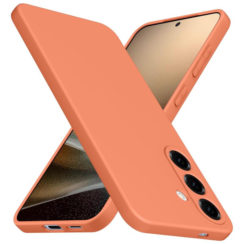 Tgaoleyd Galaxy S25 5G 用ケース シリコン SC-51F SCG31 ケース 耐衝撃 衝撃吸収 ストラップホール付き 指紋防止 ギャラクシーS25 用カバー レンズ保護 tpu 一体型液状シリコンカバー 薄型 軽量 人気 D82