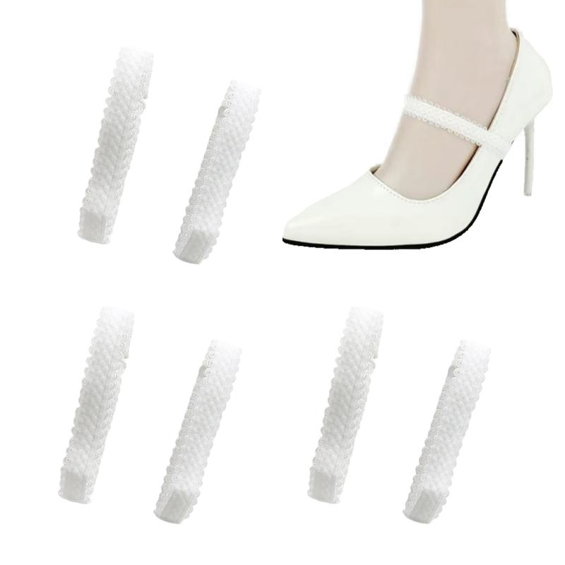 [DEVENTORZ] シューズスト 靴ストラップ 脱げ防止 パンプス ハイヒール ミュール用 シューズアクセサリー 調整可能 取り外し簡単 滑り止め 快適フィット 女性用 3セット