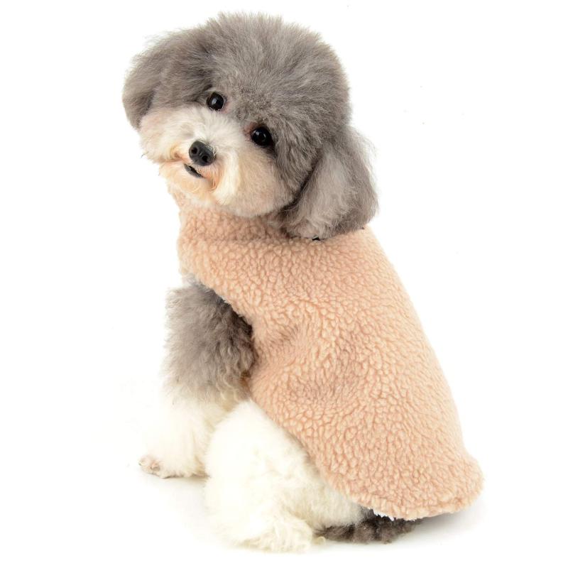 Rakuten - RANPHY 犬服 ペット服 子犬 コート 柔ら フリース ジャケット 柔ら 洋服 ドッグウェア 防寒対策 秋冬 パーカー おしゃれ おもしろ かわいい チワワ トイプードルパピヨンヨーキー お出かけ お