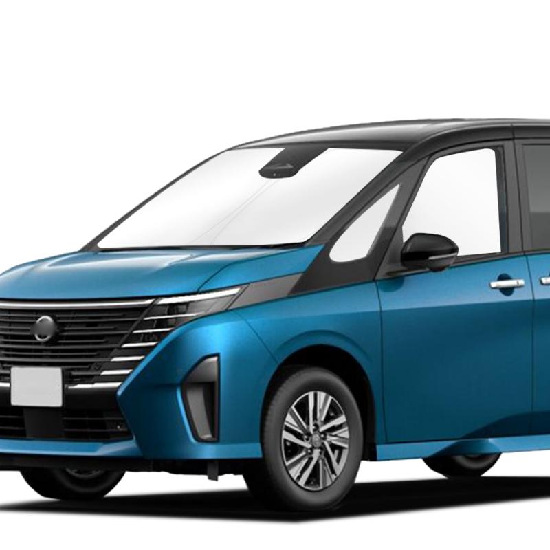 乐天商城 - CARTIST 日産 新型セレナ C28 サンシェード フロント+サイド 3点セット ニッサン SERENA サンライン 日よけ 遮光 暑さ対策 サンセット サンフィア マグネット式 光漏れない 【三角窓にも隠れ】 プ