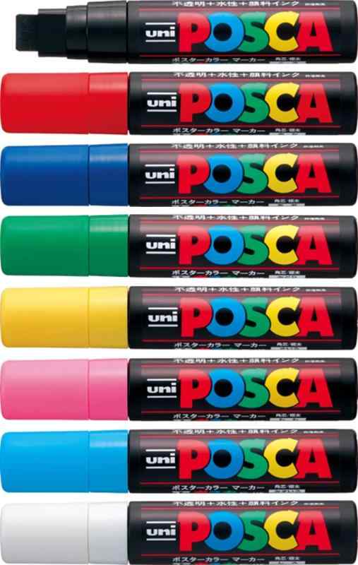 乐天商城 - UNI POSCA PC-17K「フルレンジ全8色」