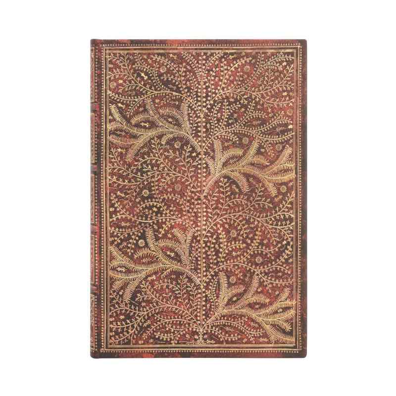 乐天商城 - Paperblanks/ペーパーブランクス ノート ハードカバー ワイルド・ウッド Tree of Life ミニ A6 罫線 PB9320-6