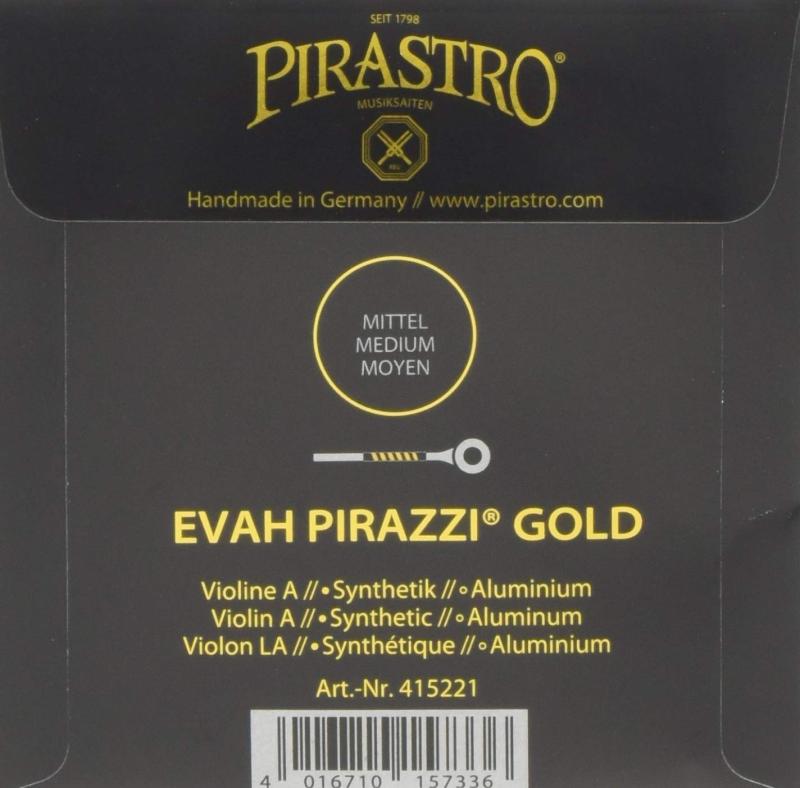 ピラストロ EVAH PIRAZZI GOLD エヴァ ピラッツィ ゴールド ヴァイオリン弦A線 415221 2