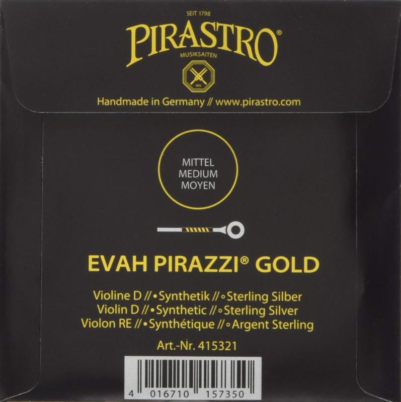 EVAH PIRAZZI GOLD エヴァ ピラッツィ ゴールド ヴァイオリン弦D線